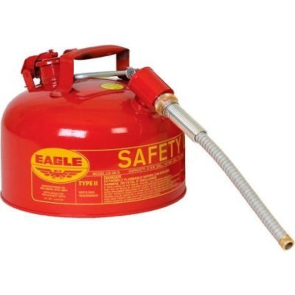 Justrite 5 gal Red 24-Gauge Galvanized Steel U251SX5